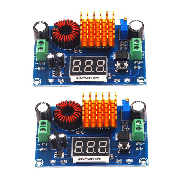 DC4-35V to 5-45V Boost Module Digital Voltmeter Boost Converter Board