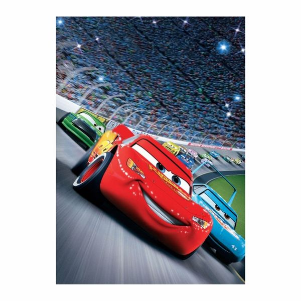 Cars Lightning McQueen Race - A1 Poster
