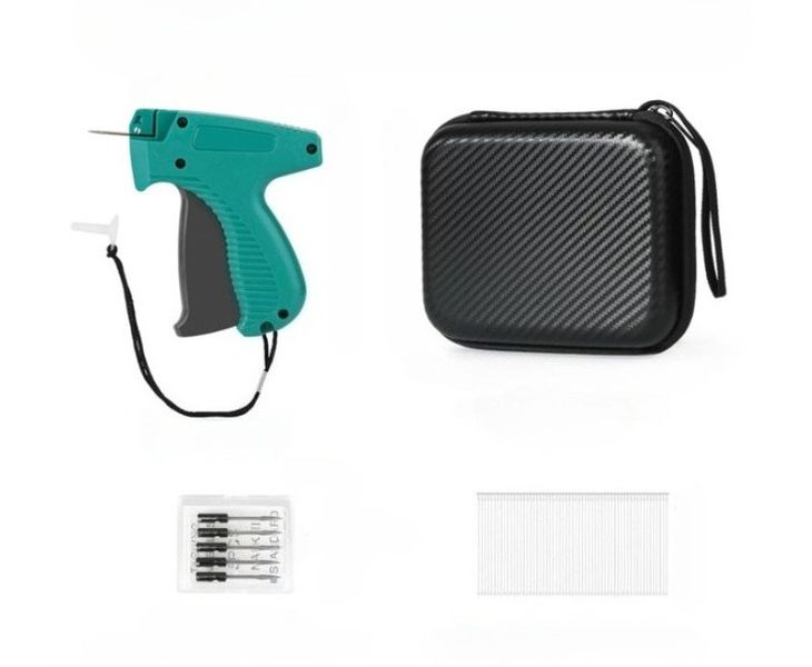 Tagging Gun for Clothing, Tag Attacher Gun Kit with 5 Needles Green)