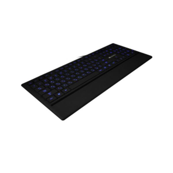 Keyboard (Wired USB, Slim, Rubberized) US Layout (PC)