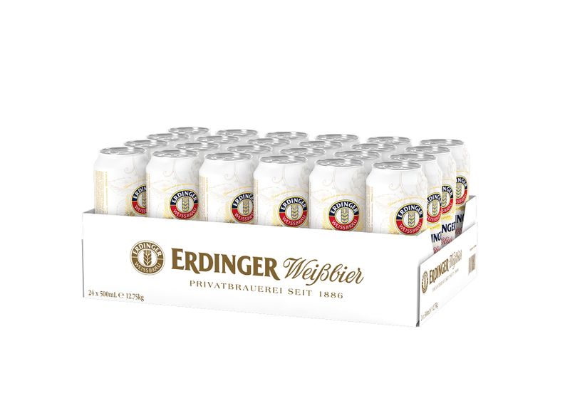 Erdinger Weiss Beer 6 x (4x500ml)