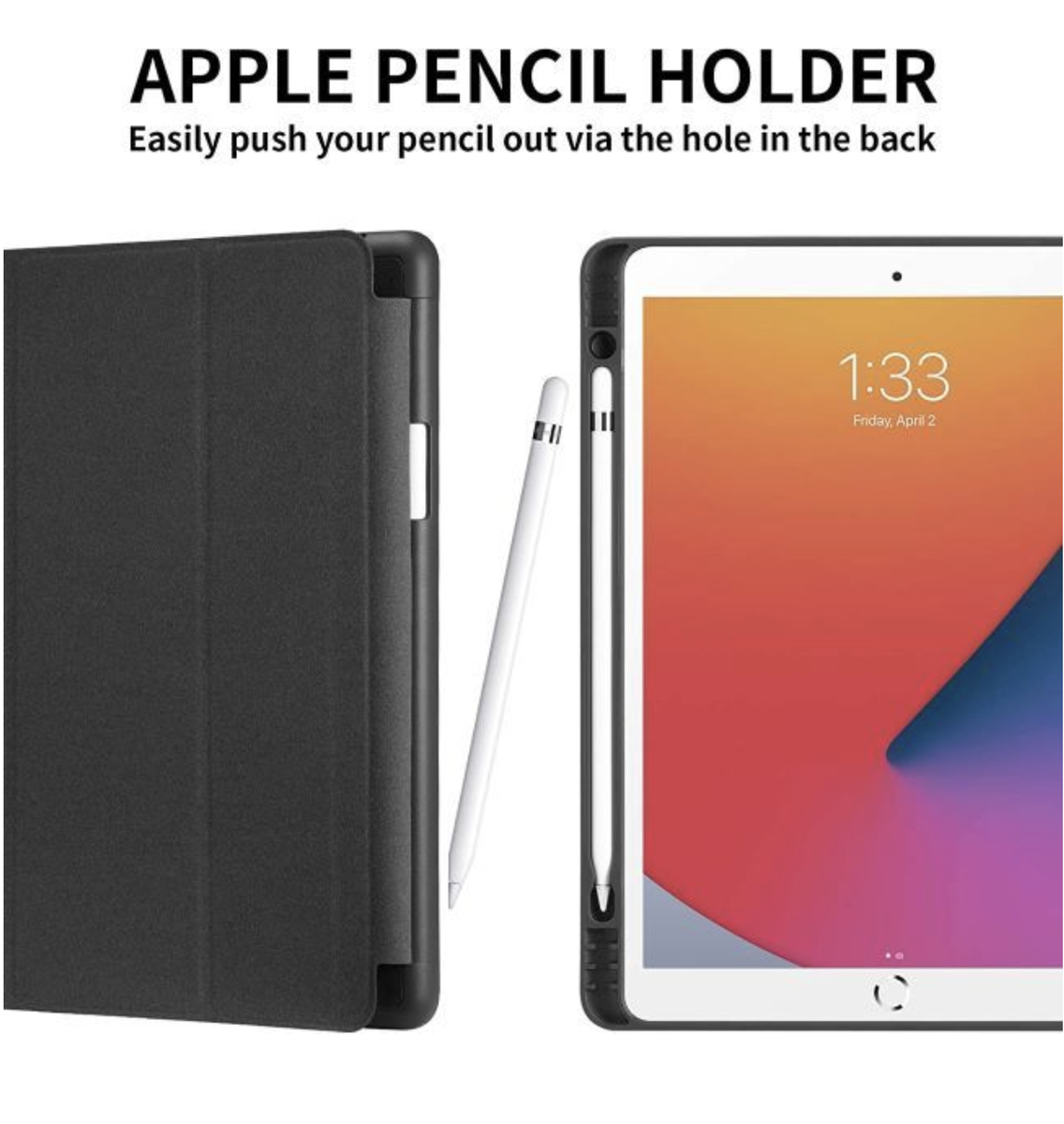 Rappid Trifold Cover Compatible with Apple iPad 10.2