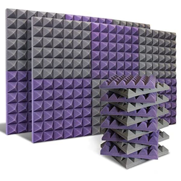 24 Pack Acoustic Panels,Sound Proof Foam Panels