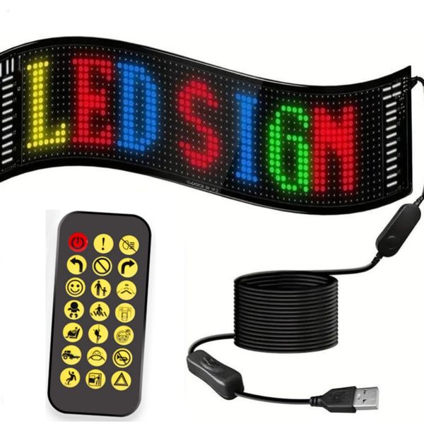 Automotive supplies Car LED display LED flexible screen LED soft screen