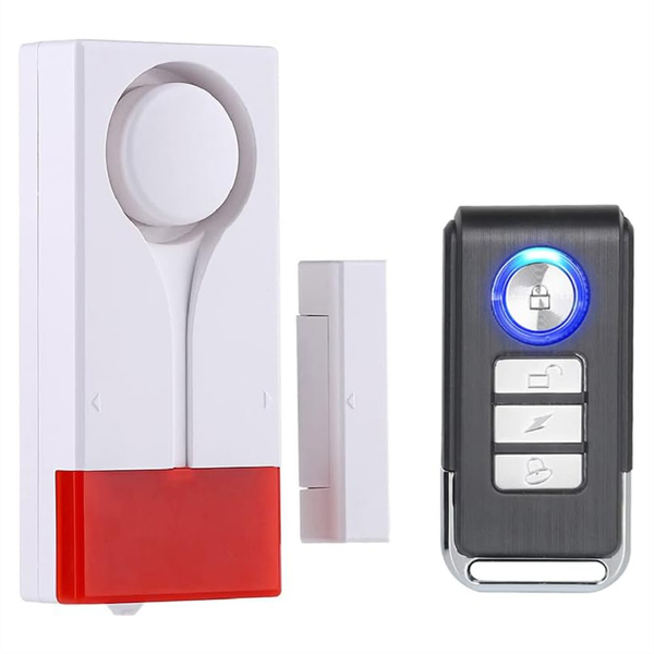 Door Window Open Alarm Wireless Remote Control Magnetic Sensor