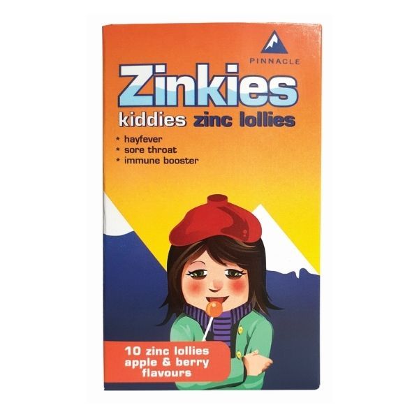 Zinkies Lollies 10's