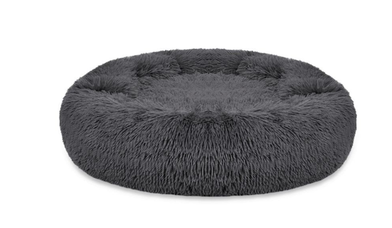 Flexy The Love Of Pet Calming Dog Bed Black/ Grey