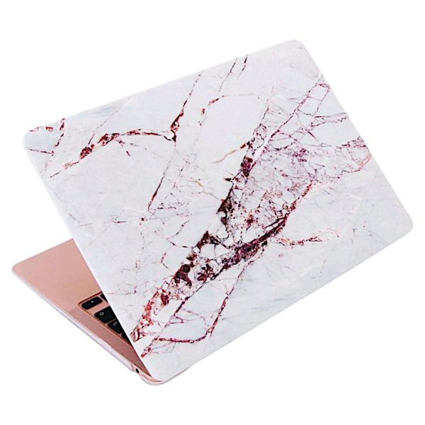 Brown &amp; Cream Marble - Laptop Skin Cover - Macbook Air - M2 2022