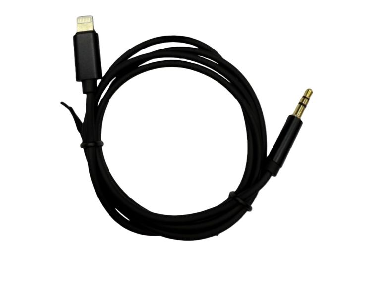 Lightning to 3.5mm AUX Adapter Compatible with iPhone 17-15 11 Pro 1 Pack