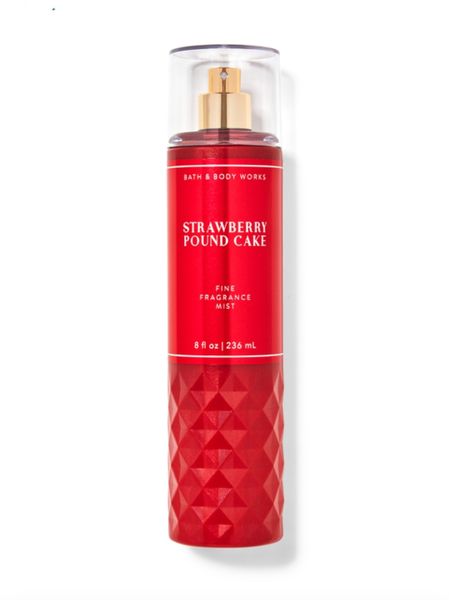 Bath &amp; Body Works Strawberry Pound Cake Fragrance Mist (Parallel Import)