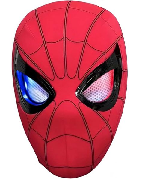 Spider Mask with Moving Eyes,Birthdays Gift for Big Kids/Adults