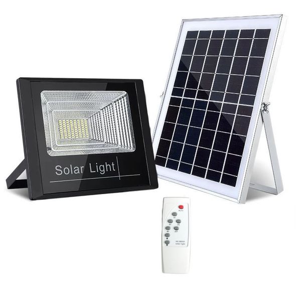 80W Outdoor Solar Flood Light and Panel TS-137