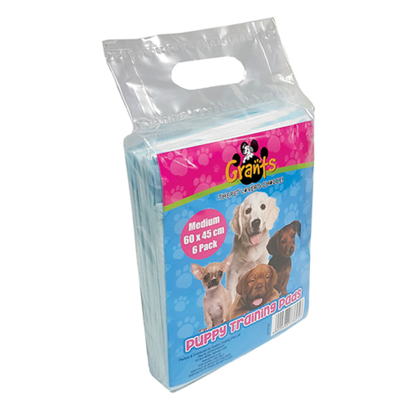 Grants - Puppy Training Pads 600mm x 450mm - 6's