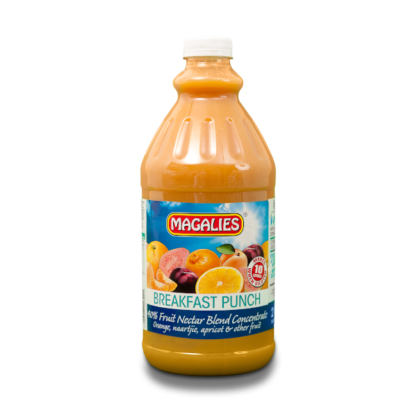 4 x 2 Lt Magalies 40% Breakfast Punch Nectar concentrate
