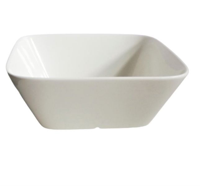 Bowl 2 Piece 20x20x7.5cm Porcelain Square W10