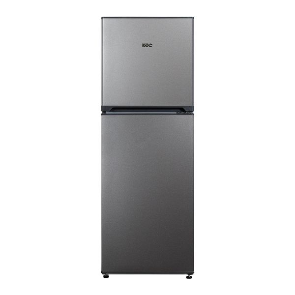 KIC KTF518/2GR Top Fridge Freezer 170L Dark Grey
