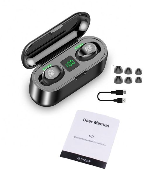 TechnopaQt F9 True Wireless Earphones
