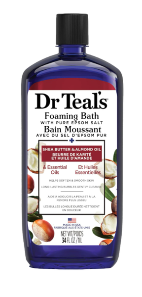 Dr Teals Foaming Bath 1l- Shea &amp; Almond Oil