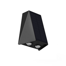 Solar Wall Light With Up-Down Lighting LED Lamp | Shop Today. Get it ...