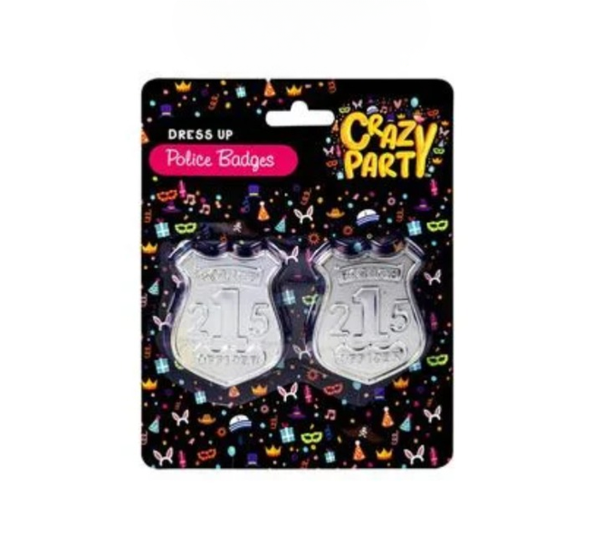 Hero's Badge: Dress-Up Police Badge