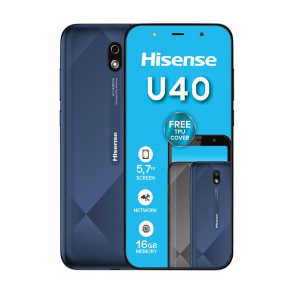 Hisense Infinity U40 Single Sim - Navy Blue