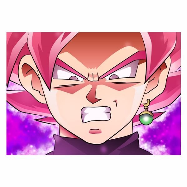 Goku Black SSJ Rose - A1 Poster