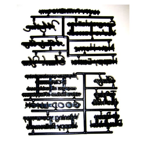 Patchwork Cutters CELEBRATION LETTERING Sugarcraft Icing Cake Decorating