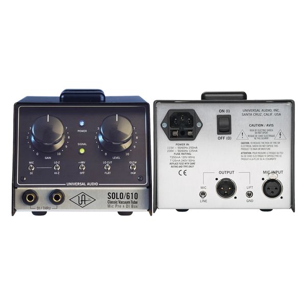 Universal Audio SOLO/610 Tube Desktop Microphone Preamp