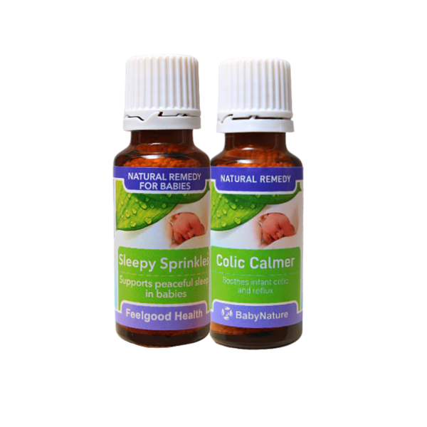 Feelgood Health Sleepy Sprinkles 20g + Colic Calmer 20g Baby Sleep Combo