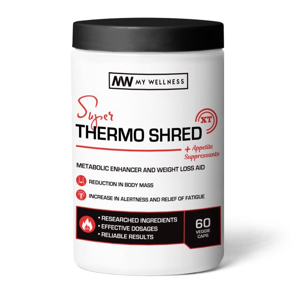 My Wellness Thermo Shred XT - 60 Veggie Capsules
