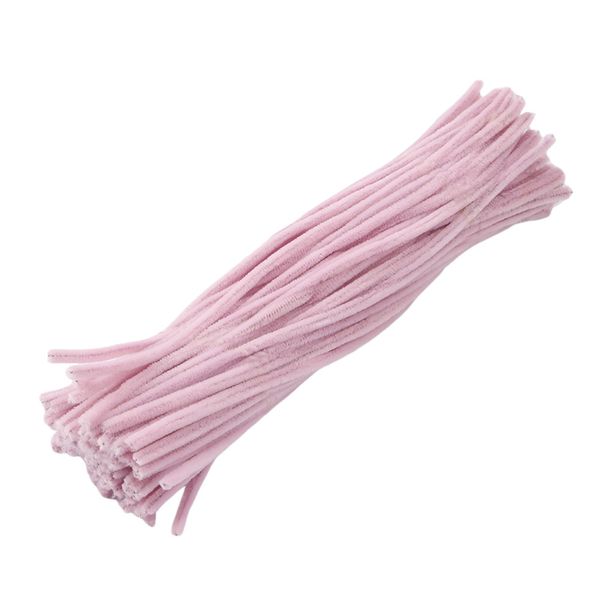 Craft DIY Art Assorted Colourful Pipe Cleaner Chenille Stems - 100pcs