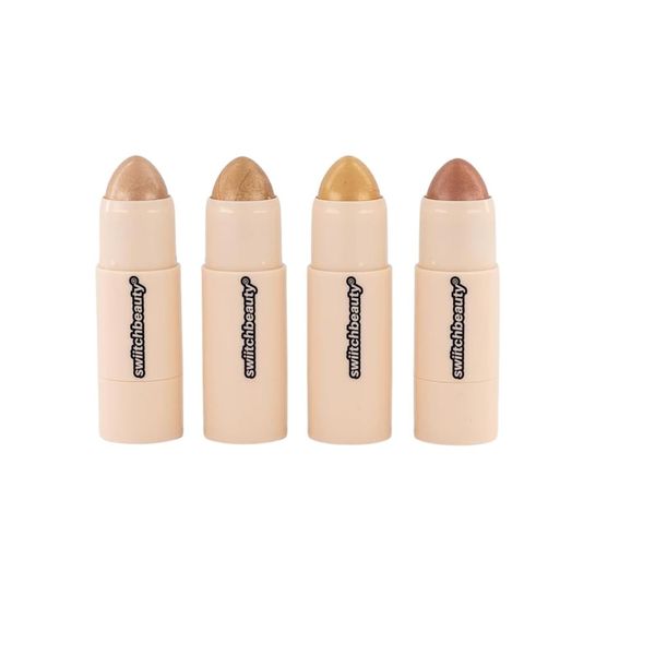 Swiitchbeauty DewDiligence Balmy Highlighter Stick - Silk Pearl Gold