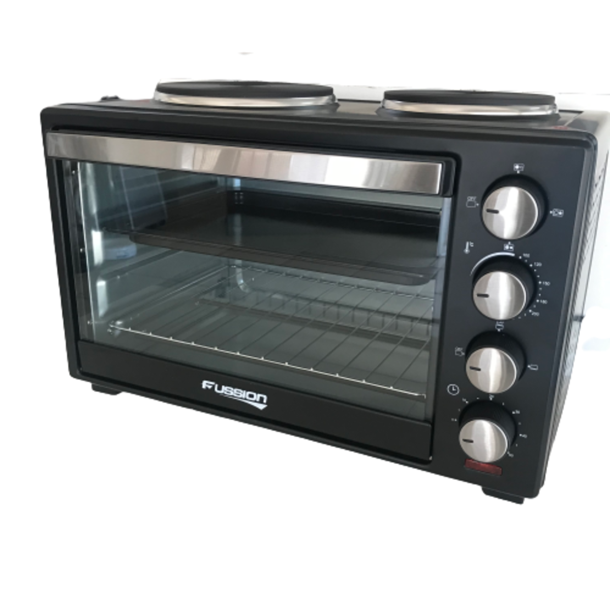 Fussion 3200Watts Electric Oven With 2 Plate Stove 32L Shop Today 