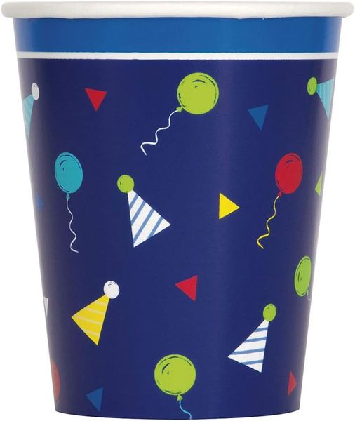 Peppy Birthday Paper Cups