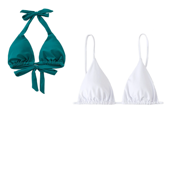 Teal And White image