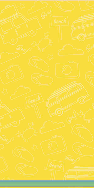 Colibri 100% Cool Vibes Beach Towel