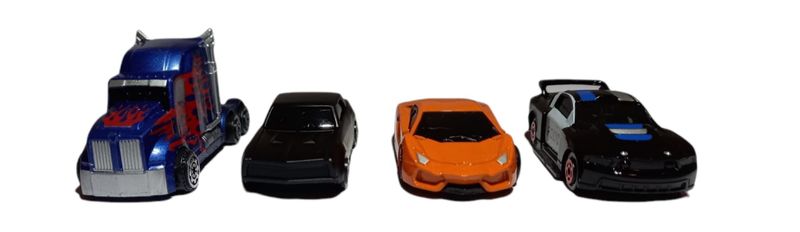 Transformers Alloy Car Set - 4 Pack
