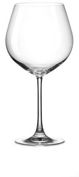 Armelle Burgundy Crystal Glass 660ml - Set of 6