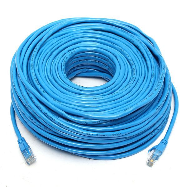 Cell N Tech Ethernet Networking Patch Cable Cat6 30Meter Blue