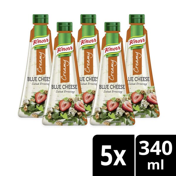 Knorr Creamy Blue Cheese Salad Dressing 5x340ml