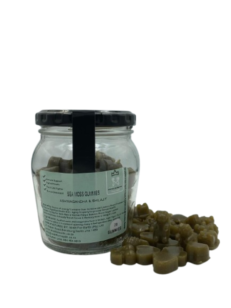 Sea Moss Gummies ( Ashwagandhwa and Shilajit)
