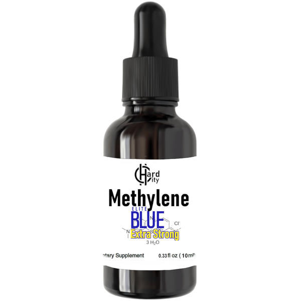 Hard City Methylene Blue Extra Strong 1% 10ml -99.99% Pure Pharma USP GRADE