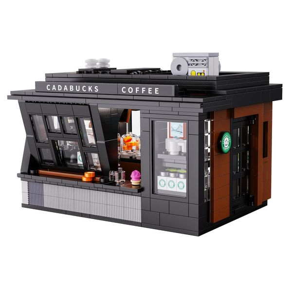 Cada-Coffee House Modular Building-768 Pieces Block Set