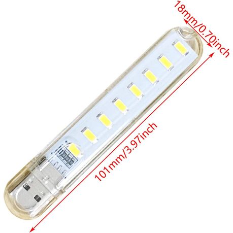 Mini USB 8 LED lighting