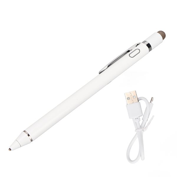 Stylus Pen Mobile Aluminium Slim White Stylus