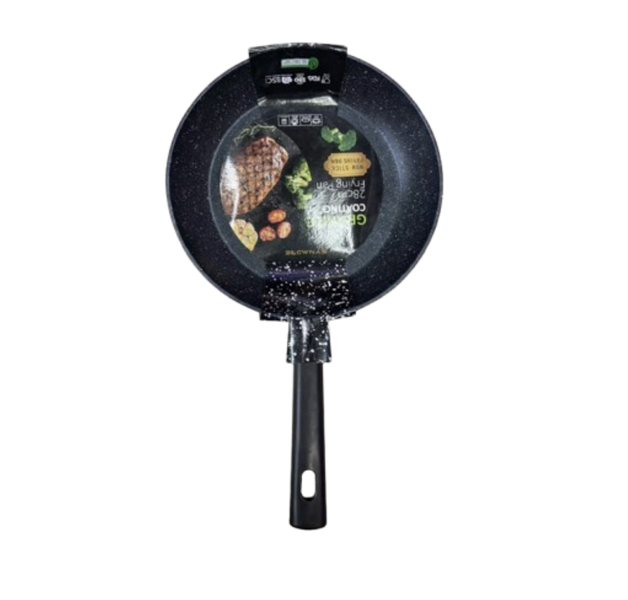 133 Non-Stick Frying Pan with Speckled Coating, Size 20,22,24,26 And 28cm