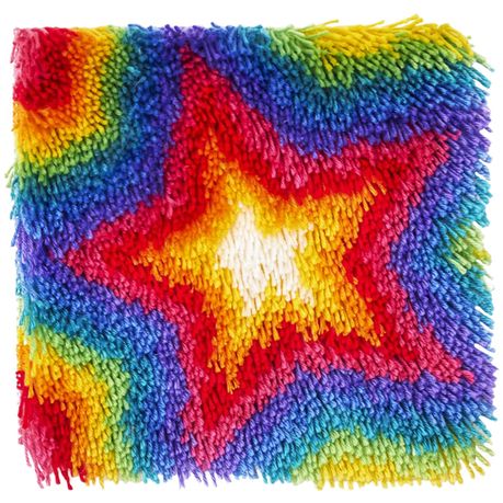 Rainbow – Latch Hook Rug Embroidery Wool Art DIY Craft Kit Tapestry, Shop  Today. Get it Tomorrow!