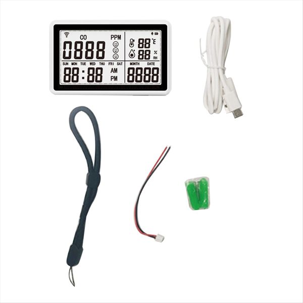 Tuya Wifi Co Meter Temperature &amp; Humidity Tester Air Quality Monitor