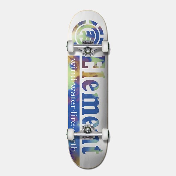 Element Magma Section 8 Complete Skateboard - Silver/Blue - 7.75 X 31.25 Street