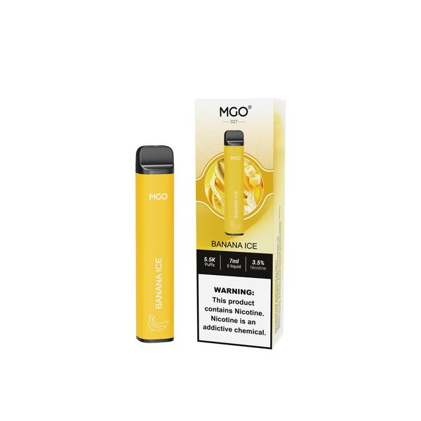 MGO 5500 Puffs Disposable Vape Fruit Flavor Vape - Banana Ice